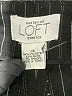 Ann Taylor LOFT Stripes Black Dress Pants Size 14 - photo 4