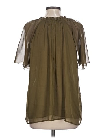 Ann Taylor Short Sleeve Blouse (view 2)