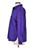 Theory Purple 3/4 Sleeve Button-Down Shirt Size L - photo 5