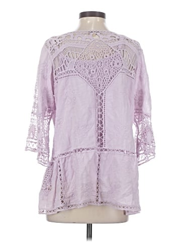 Democracy 3/4 Sleeve Blouse (view 2)