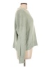 Gap 100% Cotton Solid Green Pullover Sweater Size L - photo 4