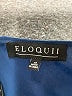 ELOQUII 100% Polyester Blue 3/4 Sleeve Blouse Size 26 - photo 7
