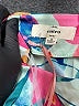 Entro Floral Blue Short Sleeve Blouse Size S - photo 7