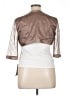 JS Collections Metallic Brown Vest Size 16 - photo 2