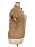 Unbranded 100% Polyester Tan Short Sleeve Blouse Size XXL - photo 4