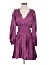 Maje 100% Polyester Purple Cocktail Dress Size EU (FR) 34 / US 2 - photo 1