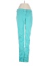 SOLD Design Lab Color Block Teal Jeans Size 27 waist - photo 1