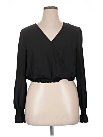 Ultra Flirt Long Sleeve Blouse (view 1)