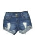 C'est Toi Blue Denim Shorts Size M - photo 1
