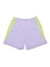 Danskin Now 100% Polyester Color Block Purple Athletic Shorts Size 14 - 16 - photo 1