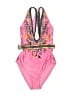 Zimmermann Paisley Pink One Piece Swimsuit Size 4 (0) - photo 1