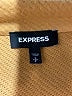 Express 100% Polyester Tan Coat Size S - photo 6