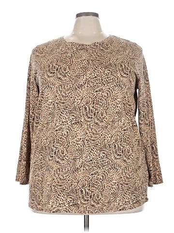 Roaman's 3/4 Sleeve T-Shirt (view 1)