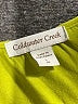 Coldwater Creek Yellow Short Sleeve Top Size 14 - photo 7
