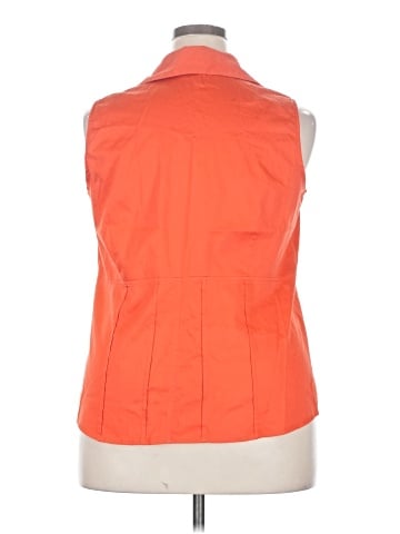 Venezia Sleeveless Button-Down Shirt (view 2)