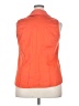 Venezia Orange Sleeveless Button-Down Shirt Size 18 - 20 Plus - photo 2