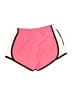 Nike 100% Polyester Color Block Pink Athletic Shorts Size 6X - photo 2