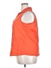 Venezia Orange Sleeveless Button-Down Shirt Size 18 - 20 Plus - photo 5