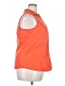 Venezia Orange Sleeveless Button-Down Shirt Size 18 - 20 Plus - photo 4
