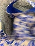 Unbranded 100% Polyester Paisley Blue Casual Dress Size M - photo 7