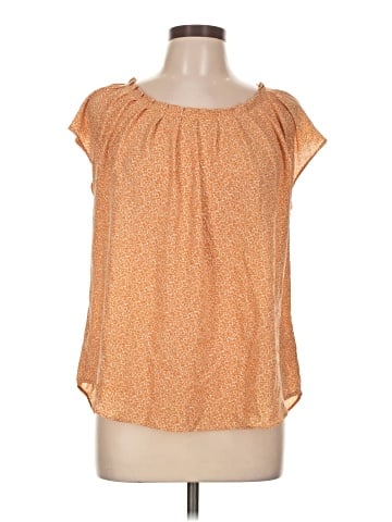 LC Lauren Conrad Short Sleeve Blouse (view 1)