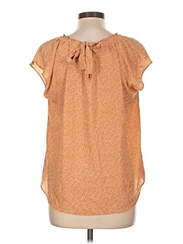 LC Lauren Conrad Short Sleeve Blouse (view 2)