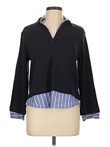 Ann Taylor Long Sleeve Blouse (view 1)