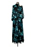 X by Xscape 100% Polyester Teal Casual Dress Size 10 - photo 1