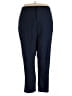 ELOQUII Solid Blue Casual Pants Size 28 - photo 1