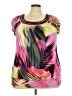 Free 2 luv Pink Sleeveless Blouse Size 3X - photo 1