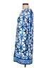 MICHAEL Michael Kors Print Blue Casual Dress Size L - photo 5