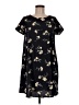 Mittoshop 100% Polyester Floral Black Casual Dress Size M - photo 1