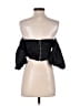 Lulus Black 3/4 Sleeve Blouse Size XS - photo 2