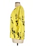 Vince Camuto 100% Polyester Yellow 3/4 Sleeve Blouse Size L - photo 5