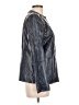 H By Halston 100% Rayon Blue Jacket Size 12 - photo 4