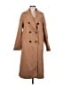 Shein 100% Polyester Tan Trenchcoat Size 6 - photo 1