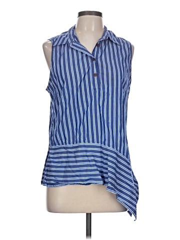 Derek Lam 10 Crosby Sleeveless Button-Down Shirt (view 1)
