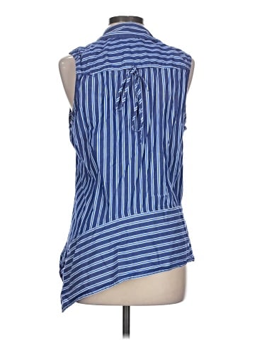 Derek Lam 10 Crosby Sleeveless Button-Down Shirt (view 2)