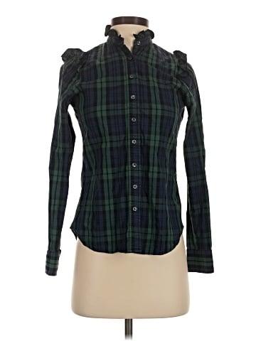 The Shirt by Rochelle Behrens Long Sleeve Polo (view 1)