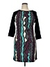 Aryeh Chevron-herringbone Teal Casual Dress Size XL - photo 1