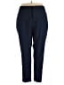 ELOQUII Solid Blue Casual Pants Size 26 - photo 1