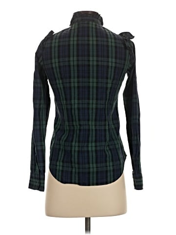 The Shirt by Rochelle Behrens Long Sleeve Polo (view 2)