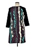 Aryeh Chevron-herringbone Teal Casual Dress Size XL - photo 2