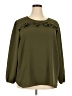 Talbots Green Long Sleeve Blouse Size 3X - photo 1