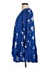 Altar'd State 100% Rayon Blue 3/4 Sleeve Blouse Size M - photo 5
