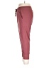 Danskin Solid Burgundy Casual Pants Size L - photo 5