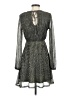 Xhilaration Metallic Gray Cocktail Dress Size XS - photo 2