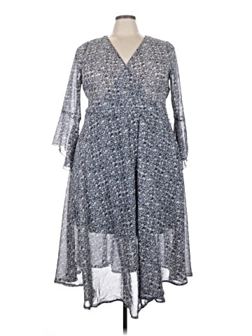 Indigo Rose Casual Dress (view 1)