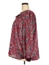Talbots 100% Polyester Paisley Burgundy Long Sleeve Blouse Size 3X - photo 5