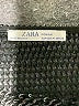 Zara Metallic Black Long Sleeve Blouse Size M - photo 7